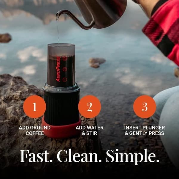 AeroPress Go Travel kaffebryggare - för kaffeälskare när som helst, var som helst