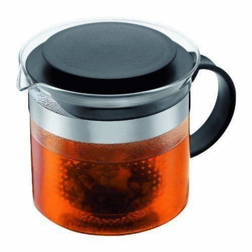 Bodum 1870-01 Bistro Nouveau tekannafilter i … Svart, Transparent