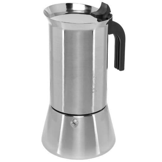 Bialetti New Venus italiensk kaffebryggare, rostfritt stål, silver - 0007252/CN