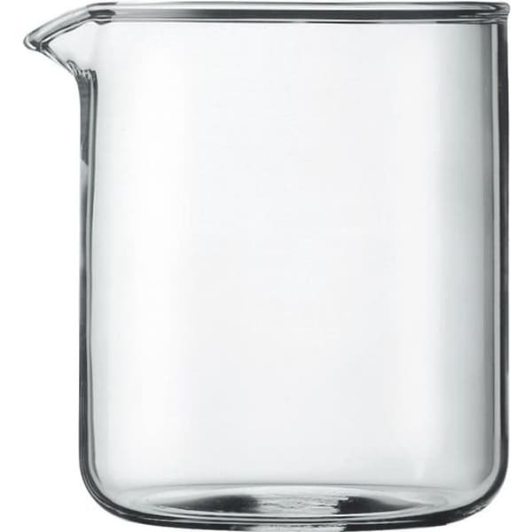 BODUM Ersättningsglas för fransk presskaffebryggare 4 koppar 0,5L klar