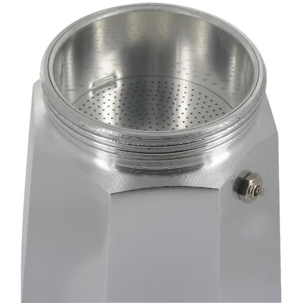 BIALETTI Moka express italiensk kaffebryggare - 12 koppar - Aluminium