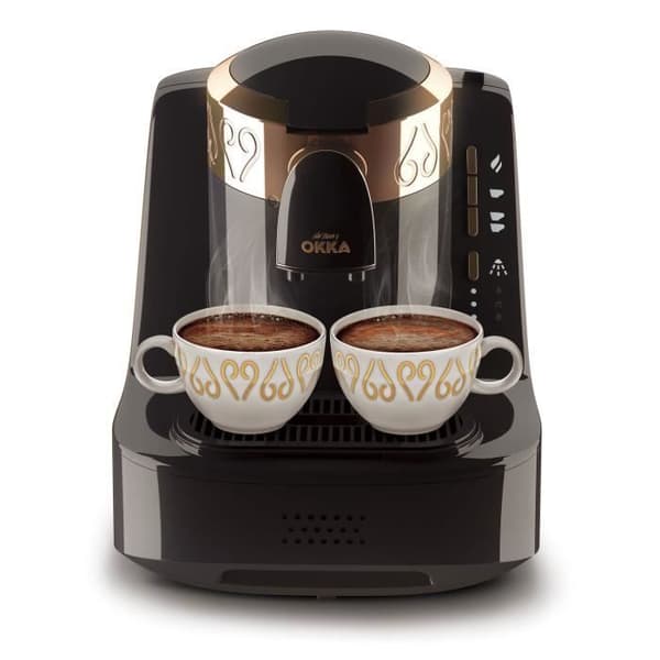 Turkiskt kaffemocka - Arzum - OKKA - Svart - Koppar - 2 års garanti
