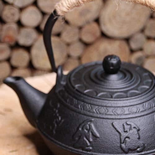 Tea Soul Svart Gjutjärn Tekanna 500 ML, Porslin, Ingen - B6021210