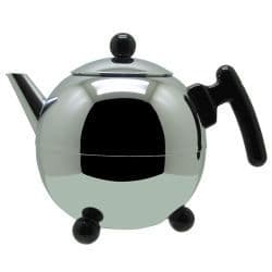 Teapot - Bredemeijer - Duo Bella Ronde - 1,5 L - Dubbelvägg - Grå