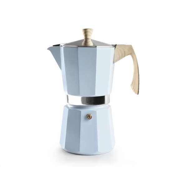 IBILI - Espresso Kanna Toscana, 6 Koppar, 300 ml, Gjuten Aluminium, Kompatibel med Induktionsspisar