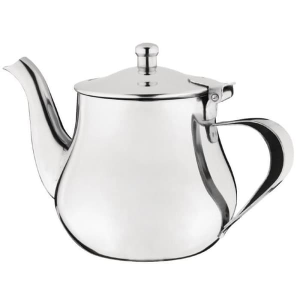 Tekanna - Olympia - 500 ml - Rostfritt stål - Spegelfinish - Värmebeständiga handtag