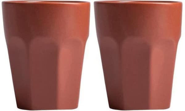 Gusta Krus Tare 2 stykker lertøj Ø 7,5 cm x 9,5 cm