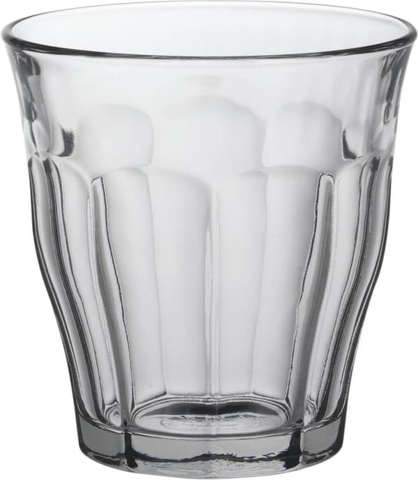 Duralex Picardie Vandglas 9 cl Hærdet glas 6 stk