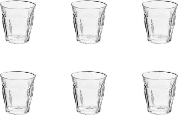 Duralex Picardie Vandglas 250ml 6 stk Transparent Hærdet glas