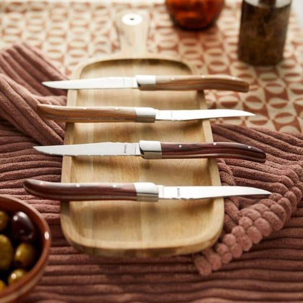 Amefa Royal Steak Steak Knive 4 stykker rødbrun brun