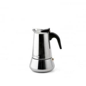 ITALIENSK KAFFEMASKARE 2-KOPPERS INDUKTIONSPERKOLATOR - WEIS