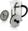 Miniatyrbild 3 av 4: Café olé - KM-03C - Cafe Ole Mode French Press Kaffebryggare, 350ml / 0,35L, 1 kopp, i rostfritt stål och glas