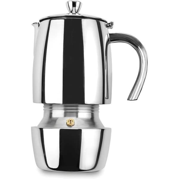 Cafetière - Lacor - 62084 - Inox - 4 koppar - Kompatibel med induktion och diskmaskin