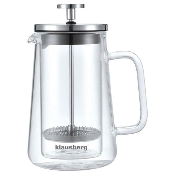 Cafékanna/tekanna - Klausberg - KB7684 - 0,35L - Utan färg - För vuxna