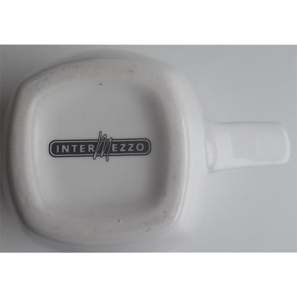Intermezzo Espressokop og underkop Alex Meijer Logo 3 stk