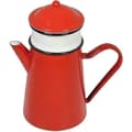 Miniatyrbild 1 av 2: Nord kaffebryggare 1,5 L - emaljerat stål - gammaldags röd