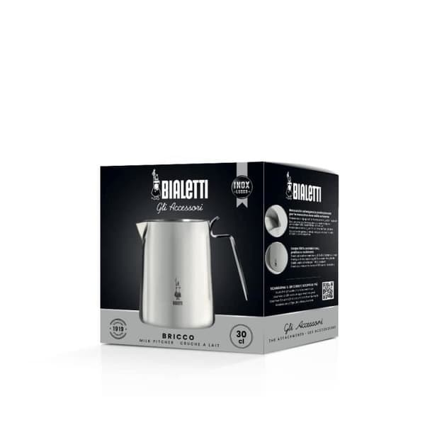 BIALETTI Mjölkkanna 30cl - Rostfritt stål