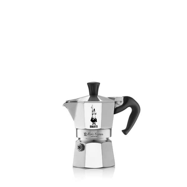 BIALETTI Moka express italiensk kaffebryggare - 1 kopp - aluminium