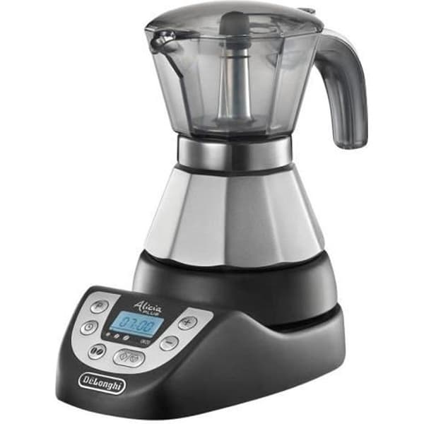 Elektrisk kaffebryggare - De'Longhi - Alicia Plus EMKP 21.B - 2 koppar - Plast - Rostfritt stål