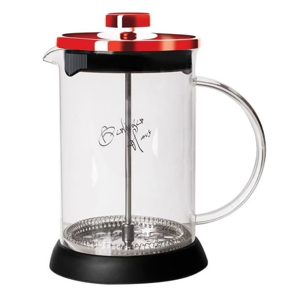 Teeinfusor, 600ml kaffepresse BERLINGER HAUS BH-1497 BURGUNDY LINE