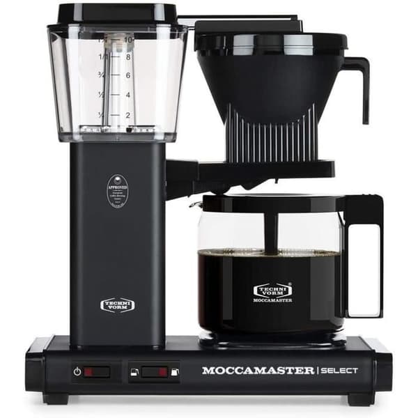 Moccamaster Filter kaffebryggare matt svart - 53983