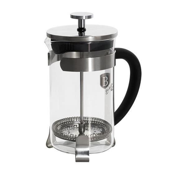 BERLINGERHAUS Teapot och kaffepress French Press 350 ml svart BH-1786