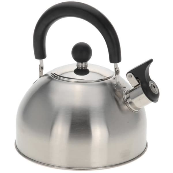 Visslande vattenkokare - Visslande - YL9040400 - Rostfritt stål - 2,5 liter - Grå