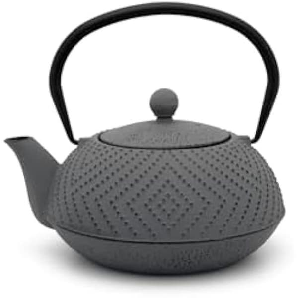 Teapot - BREDEMEIJER - Fujian - Högkvalitativ gjutjärn - 1,2 l - Filter i rostfritt stål