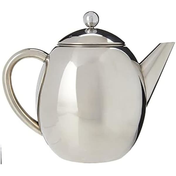 Tekanna - LEOPOLD VIENNA - London - Blankt rostfritt stål - 1,2L - Dubbelvägg