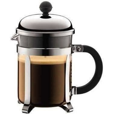 CHAMBORD - BODUM fransk presskaffebryggare, 4 koppar, 0,5 l, rostfritt stål