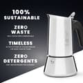 Miniatyrbild 4 av 5: Cafékanna - BIALETTI - 0007255/CNNP - Stål