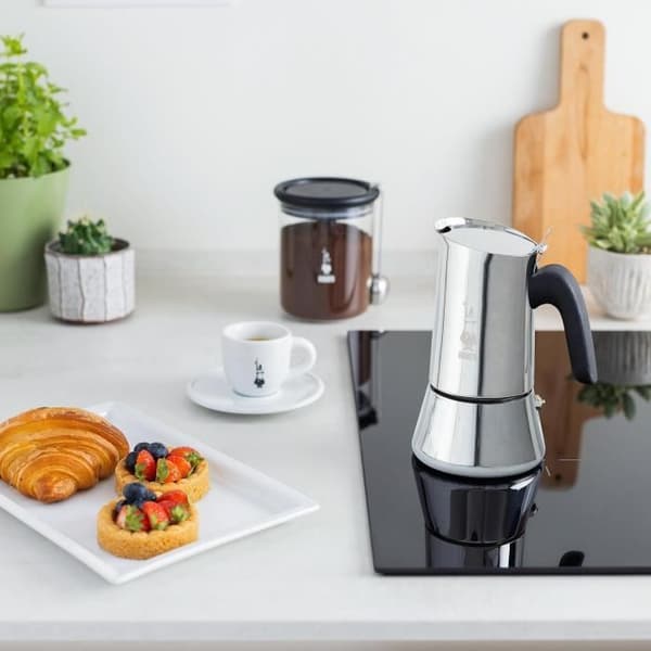 Italiensk kaffebryggare - BIALETTI - VENUS - Rostfritt stål - 4 koppar - Induktionskompatibel