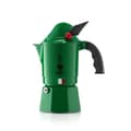 Miniatyrbild 1 av 2: Moka kaffebryggare - Bialetti Design - 3 koppar - Lackerad aluminium - Tål inte diskmaskin - Grön