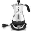 Miniatyrbild 1 av 4: Elständig kaffebryggare - BIALETTI - Moka - 6 koppar - Inox - Programmerare med automatisk avstängning