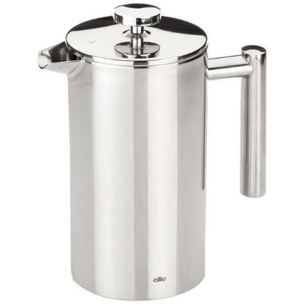 Kaffemaskin - Sara - 8 koppar - Aluminium - Platt botten - Presentförpackning