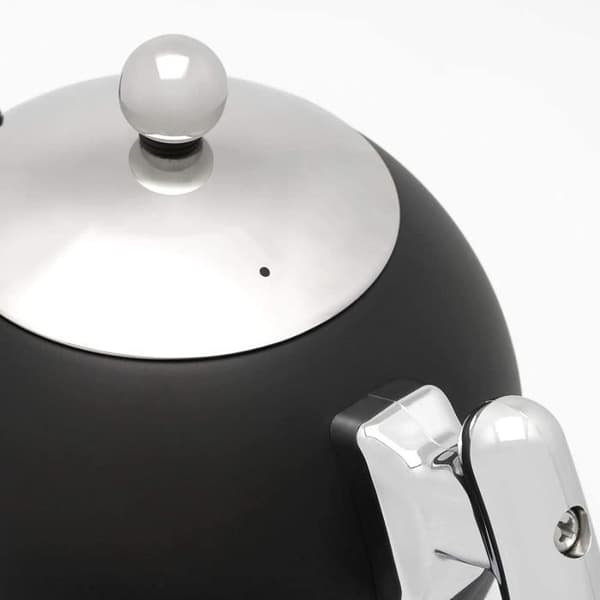 Bredemeijer Teekanne Bella Round 1.2l Matt Black/Chrom 101006 - 101006