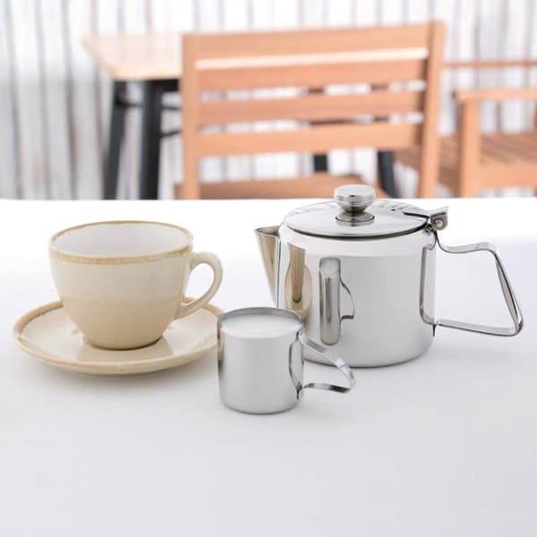 Olympia kaffebryggare - tebryggare - chokladbryggare - K678 - Concorde Rostfri tekanna med infusionsanordning 570 ml