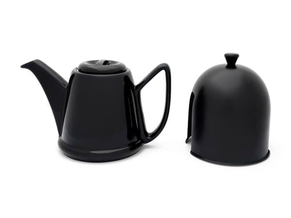 Kaffebryggare - tebryggare - chokladproducent Bredemeijer - 132001 - Mysig Manto tebryggare 1.0L svart/svart
