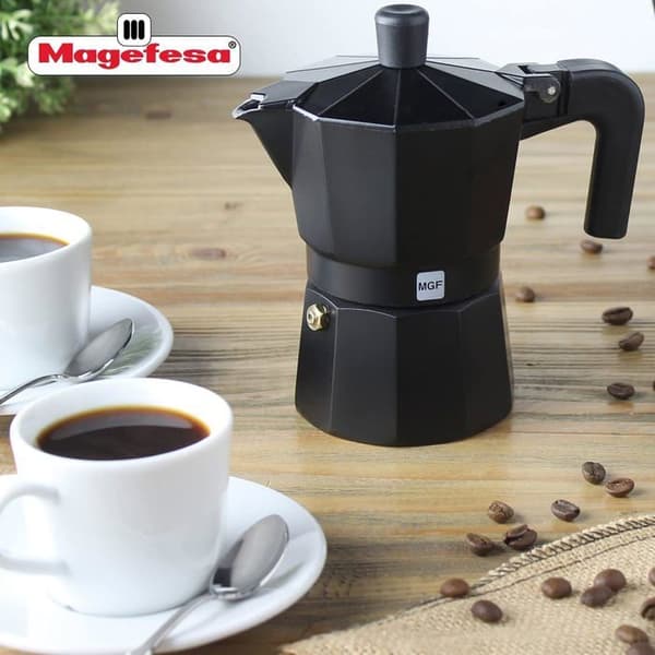 ALUMINIUMKAFFE KENIA NOIR 3 KOPPAR MAGEFESA