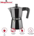 Miniatyrbild 1 av 4: ALUMINIUMKAFFE KENIA NOIR 3 KOPPAR MAGEFESA