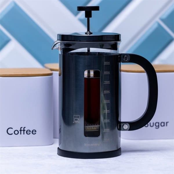 Cafetière och tekanna - Klausberg - KB7704 - 1,0L - Grå - Diskmaskinssäker