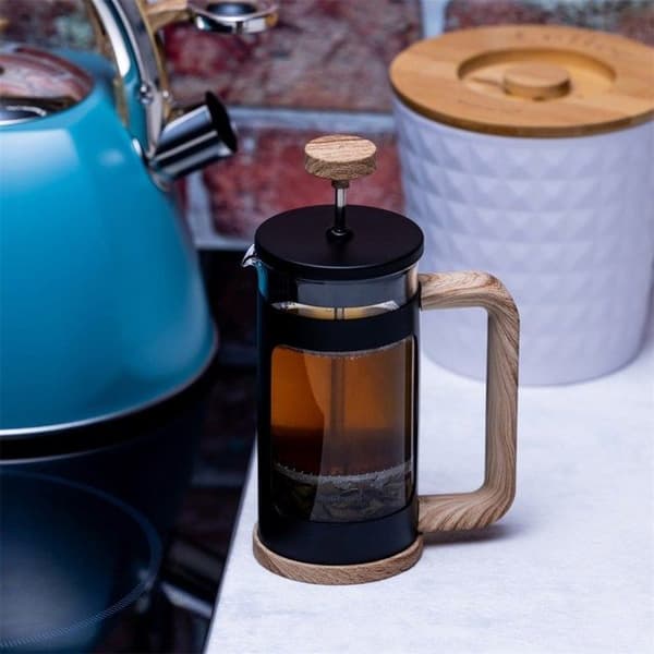 Cafeteria/tekanna - Klausberg - KB7679 - 0,35L - Grå - Fransk pressa