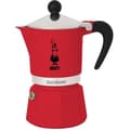 Miniatyrbild 1 av 2: Italiensk kaffebryggare - BIALETTI - RAINBOW - 6 koppar - 0,30 L - Röd