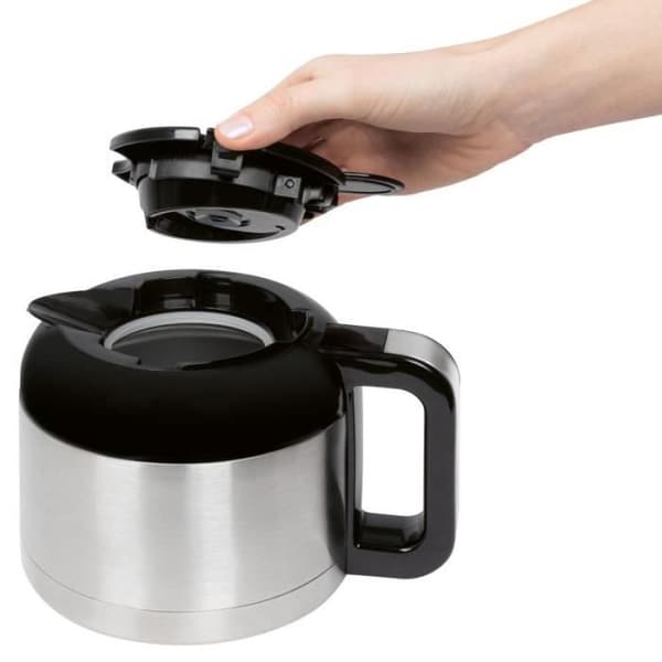 Kaffemaskin - Bomann - KA6066CB - 1,2L - Rostfritt stål - Droppfri