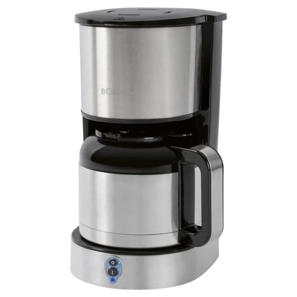 Kaffemaskin - Bomann - KA6066CB - 1,2L - Rostfritt stål - Droppfri