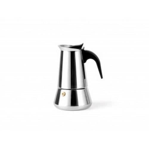Cafetière italienne - LEOPOLD VIENNA - Trevi - 6 koppar - Inox - Grå