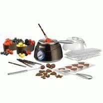 Fondue - UNOLD - 48667 CHOCOLATIER - Aluminium Svart - 25 W - 0,25 L