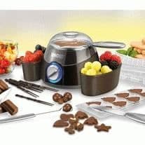 Fondue - UNOLD - 48667 CHOCOLATIER - Aluminium Svart - 25 W - 0,25 L