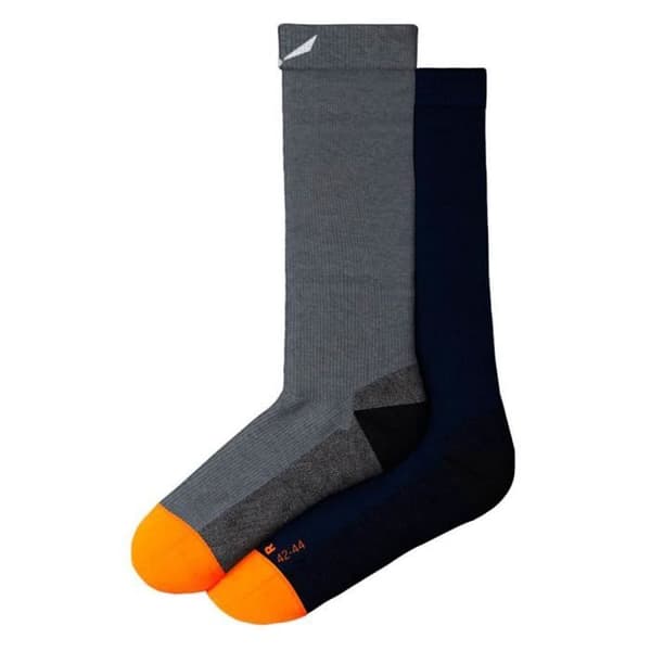 Salewa MTN Trn Am M Crew Sock Chaussettes, Marinblå, 44 Kvinna