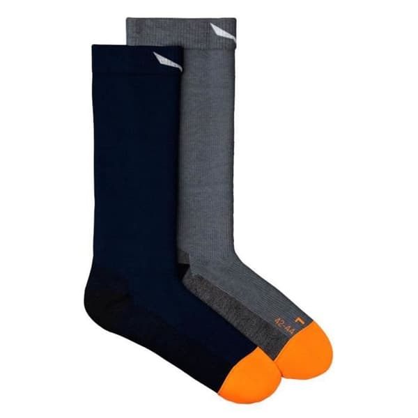 Salewa MTN Trn Am M Crew Sock Chaussettes, Marinblå, 44 Kvinna